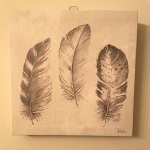 Square Feather Picture
